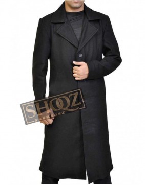 Justified Timothy Olyphant Black Trench Coat